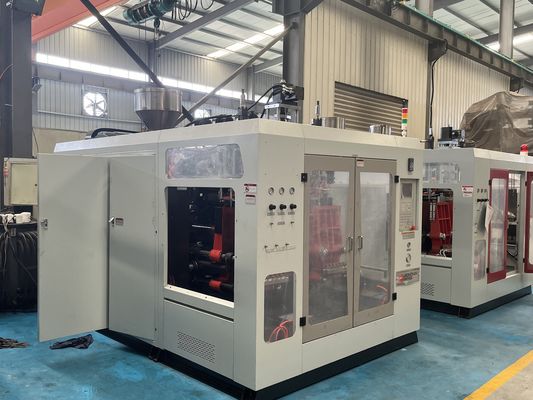 10 Zone 18.5KW Extrusion Motor Blow Molding Machine