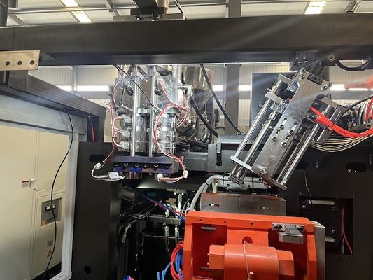 Cosmetic Bottle 3 Zone Extrusion Moulding Machine for 10l Container