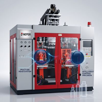 85kg/h High-Capacity PE Extrusion Blow Molder Meper 80FD
